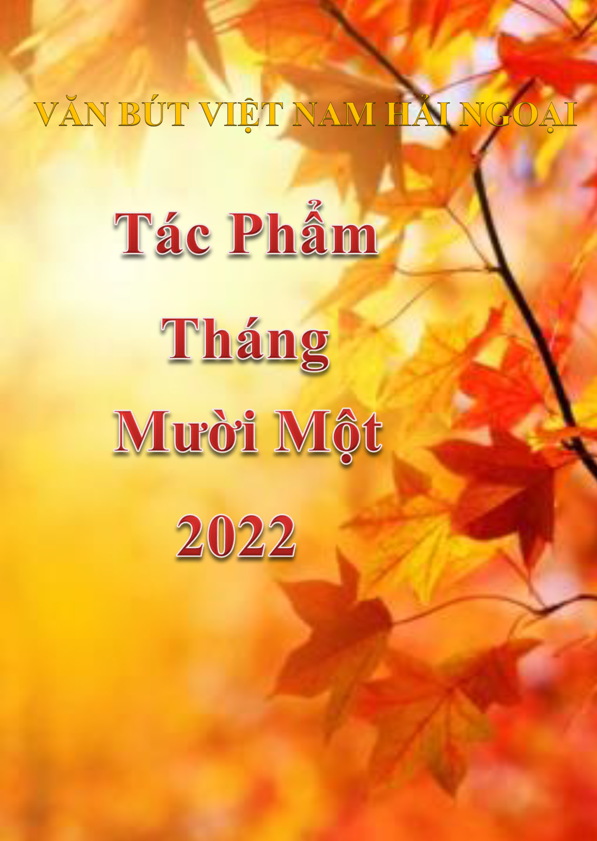 TÁC PHẨM THÁNG MƯỜI MỘT – chúc mừng tác phẩm mới